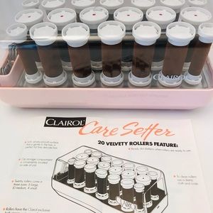 CLAIROL CARESETTER HOT ROLLERS CURLERS KF-20W New